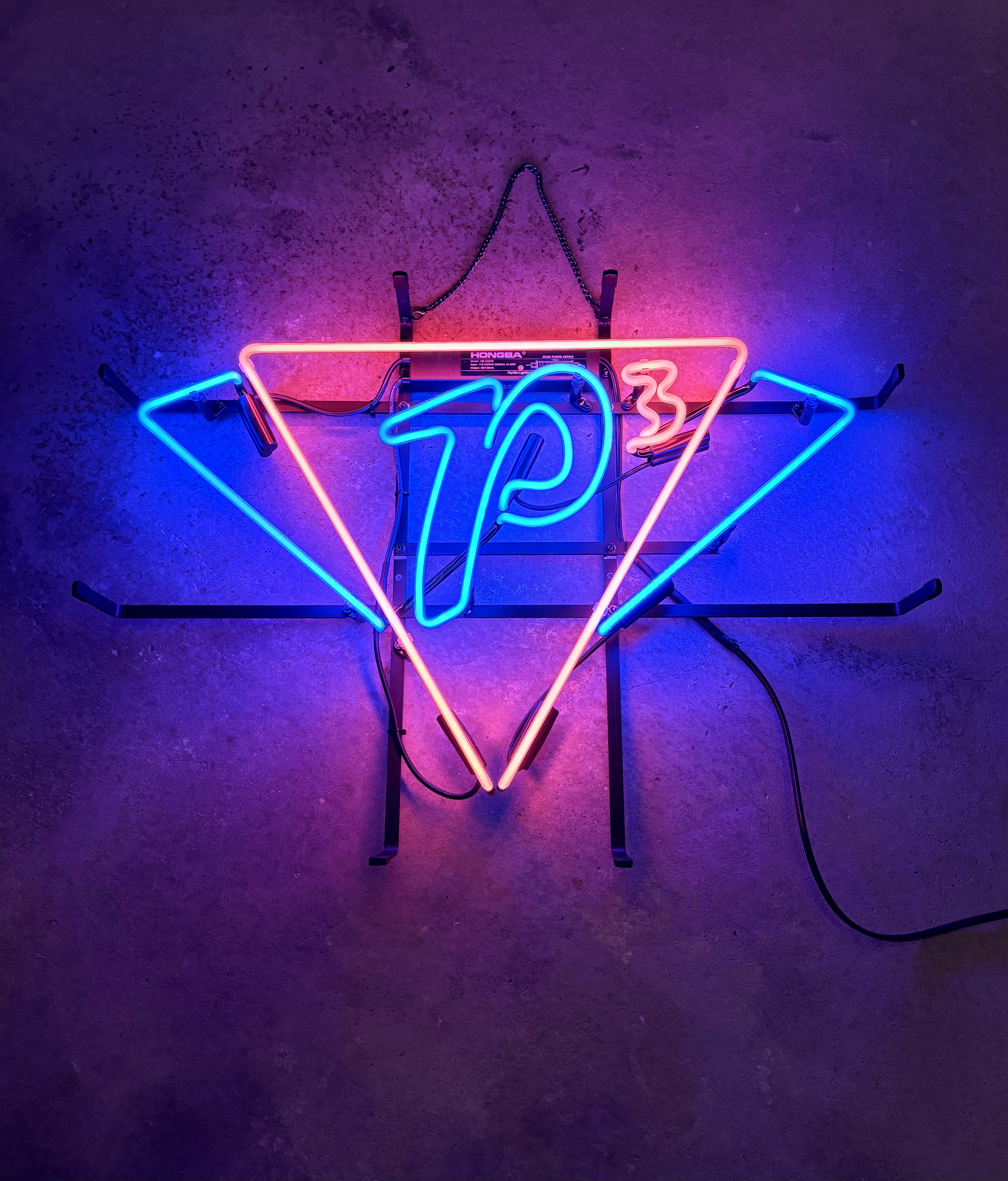 P3 Neon Sign